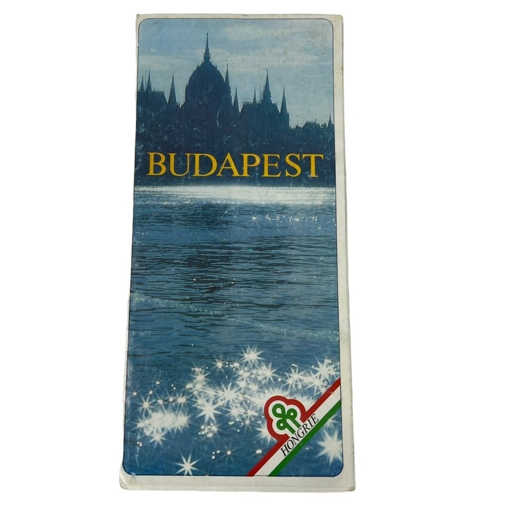 Budapest Hungary Booklet Travel Information Vintage 1968 Printed‎ in French